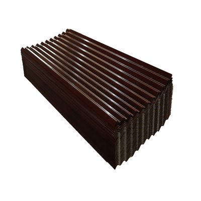 Z30 665mm PPGI Roof Sheet DX51  Color Coated Galvalume For Industrial