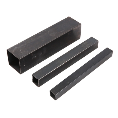 Q345 Black Galvanised Steel Tube Square Pipe 4x4 14mm