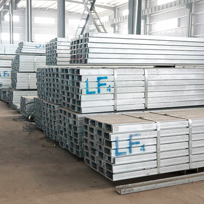 50mm Galvanised Steel C Channel Metal Iron U Beam ASTM Q235 Q345