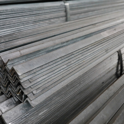 Hot Rolled Galvanized Angle Bar Steel Profile Zinc Layer With Grade AISI 6mm