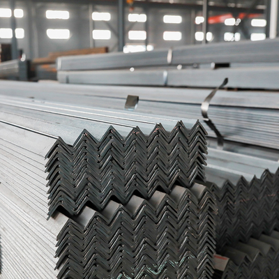 Zinc Painted Galvanized Angle Steels Bars Hot Rolled Q235 Profile 0.8mm