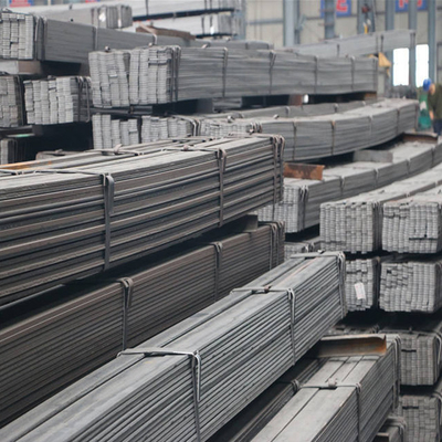 6mm 8mm Galvanised Flat Bar Solid Color Steel Flat For Frame Structure Q235