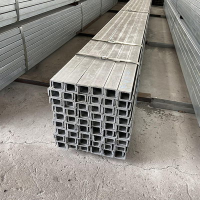 Hot Rolled Steel U Channel Galvanised Steel C Profile Welding For Building