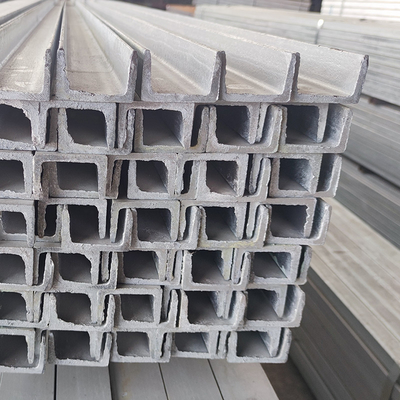 Hot Rolled Steel U Channel Galvanised Steel C Profile Welding For Building