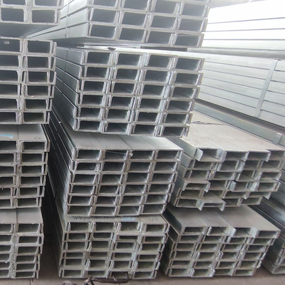 6mm 8mm Galvanised Channel Steel Structural Metal Profile C/U Shape