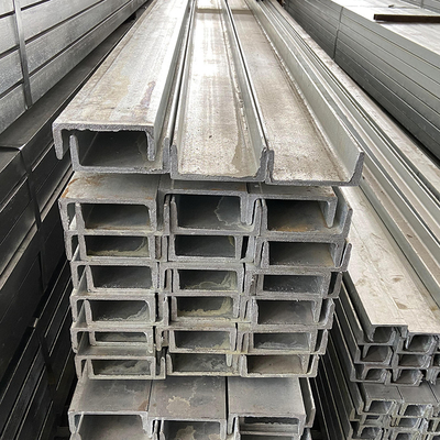 Custom Galvanized Steel Channel Zinc Coated Anticorrosive C Steel Profile