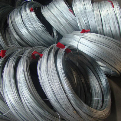 14 Gauge Galvanized Steel Wire For Mesh Wire GI Iron Wire Rod Q195 Material