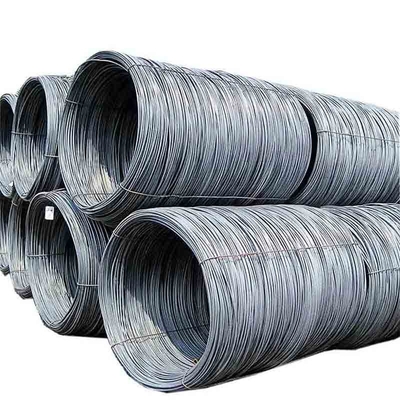 SAE1008 Galvanized Steel Wire 5.5mm 6.5mm High Tensile Wire Rope In Coil