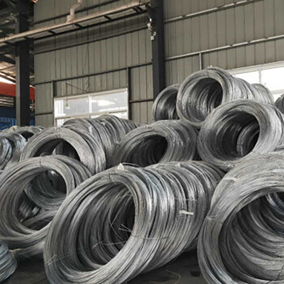 SAE1008 Galvanized Steel Wire 5.5mm 6.5mm High Tensile Wire Rope In Coil