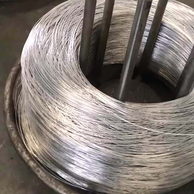 SAE1008 Galvanized Steel Wire 5.5mm 6.5mm High Tensile Wire Rope In Coil