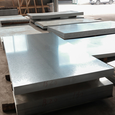 Q235 Prepainted Sheet Steel 4x8 GI Iron Zinc Coated DX51D