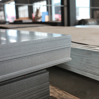 Hot Dipped Galvanized Steel Sheet Matt Surface Q195 Iron Plate Building Material