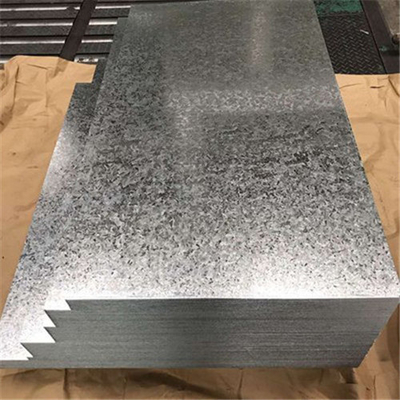 Zinc Coated Steel Sheet Galvanized GI Plate HDG Z120/㎡ 0.35mm 0.45mm 0.55mm