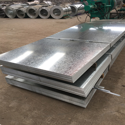 270g/M2 Q235 Galvanized Steel Sheet No Spangles Hot Rolled Prepainted Plate
