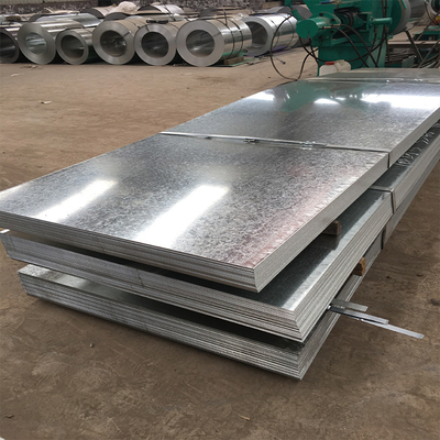 Hot Dipped Zinc Coated Gi Coil Plate SGCC Z275 Galvanized Steel Sheet With Spangle