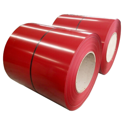 Zinc Coated Pre Painted Steel Coil Metal G550 Roofing PPGI Sheet For Houses 600mm