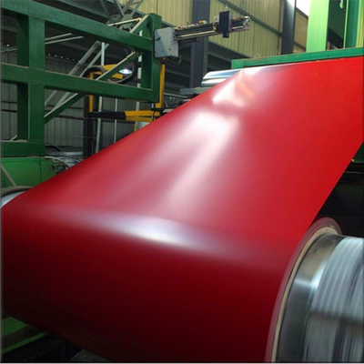 Zinc Coated Pre Painted Steel Coil Metal G550 Roofing PPGI Sheet For Houses 600mm