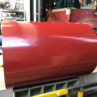 Zinc Coated Pre Painted Steel Coil Metal G550 Roofing PPGI Sheet For Houses 600mm