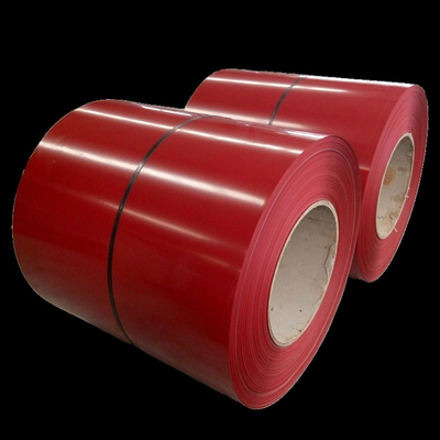 24 Gauge PPGI Steel Sheets Coil DX52D With RAL Color Hot Rolled Galvanized