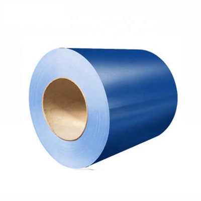 Color Coated PPGI Steel Coil Galvanized 0.55mm Thickness With AISI Standard