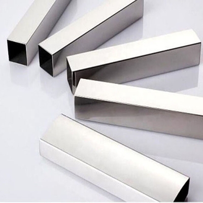 Duplex Polished Stainless Steel Pipe SS 304L 316L Inox Iron Tube Square Cold Rolled 30mm