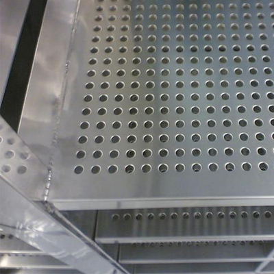 ASTM 304 Perforated Stainless Steel Sheet Hot Rolled Plate Round Hole 10mm