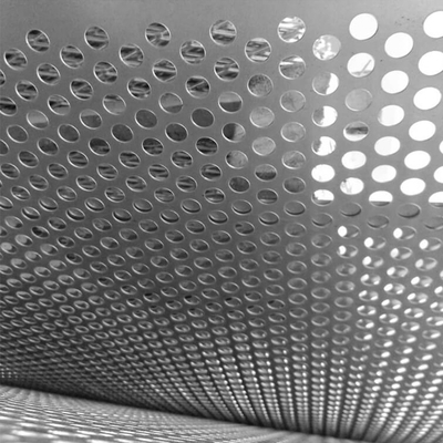 ASTM 304 Perforated Stainless Steel Sheet Hot Rolled Plate Round Hole 10mm