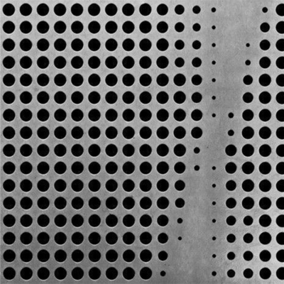 ASTM 304 Perforated Stainless Steel Sheet Hot Rolled Plate Round Hole 10mm