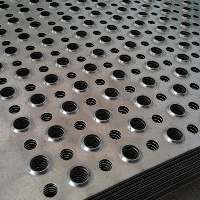 ASTM 304 Perforated Stainless Steel Sheet Hot Rolled Plate Round Hole 10mm