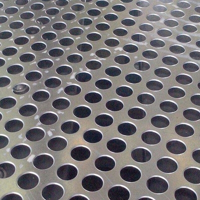 301 303 304 Perforated Decorative Metal Sheet For Industry 24 Gauge
