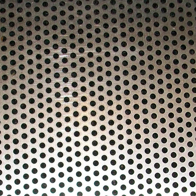 301 303 304 Perforated Decorative Metal Sheet For Industry 24 Gauge