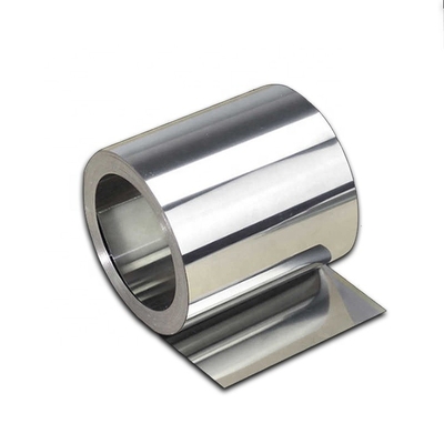 BA 202 305 430 Stainless Steel Coil Strip 316L Customization Cold Rolled 0.3mm