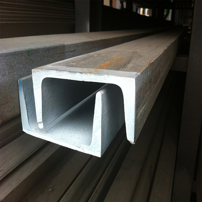 Steel Channel Profile 304 305 316 405 6mm U/C Shape Stainless Steel Channel Structural C Profile