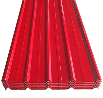 Tolerance 1% PPGI Roof Sheet  275g Colour Coated Steel Roofing