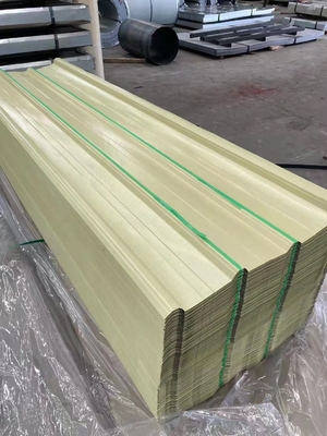 Tolerance 1% PPGI Roof Sheet  275g Colour Coated Steel Roofing