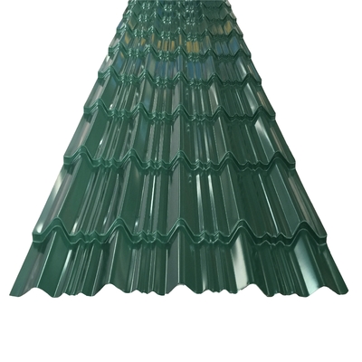 JIS Color Coated Galvalume Roofing Sheet Ppgi 1% Corrugated Metal Panels