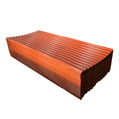 Cold Rolled Ral Color Corrugated Ppgi Sheet Z40 Colour Coated Galvalume