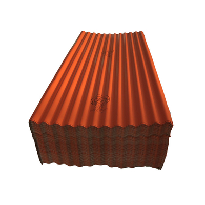 Cold Rolled Ral Color Corrugated Ppgi Sheet Z40 Colour Coated Galvalume