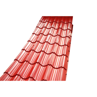 DX53D PPGI Roof Sheet SGH540 Color Coated Steel Roofing Sheet