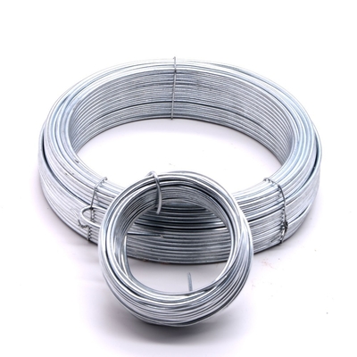 Low Carbon GI Iron Steel Wire Q235 Zinc Coated 10 12 14 Gauge