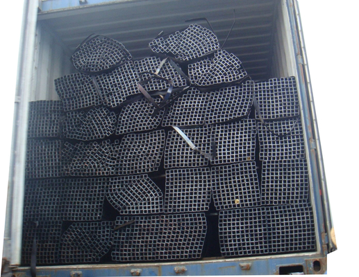 GB JIS Black Square Tube Thickness 18.5mm Galvanized Square Tube