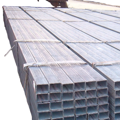 ISO9001 2 X 2 Gi Galvanized Tube Square Steel Pipe 100mm