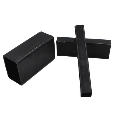 Ss400 Black Iron Square Pipe  6x6 Galvanized Square Tube Ms Hot Rolled