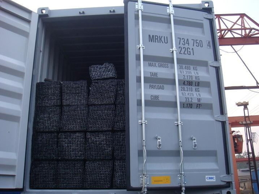 Q235 Black Powder Coated Square Tubing Astm 12ft Seamless Rectangular Steel Tube