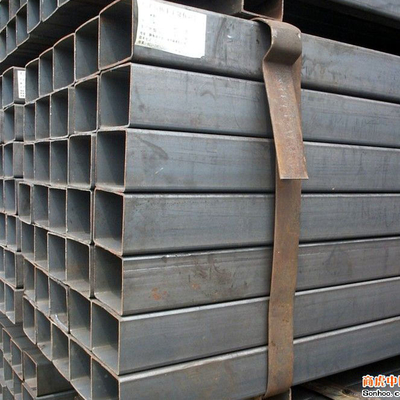 ASTM OD 600mm Black Steel Box Section 5.8m Galvanized Square Tube