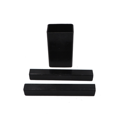 ASTM 7mm Black Metal Square Tubing S235JR 2 Inch Black Steel Pipe