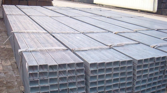 SPHC Hot Dip Galvanized Square Tube S235JR Gi Hollow Section