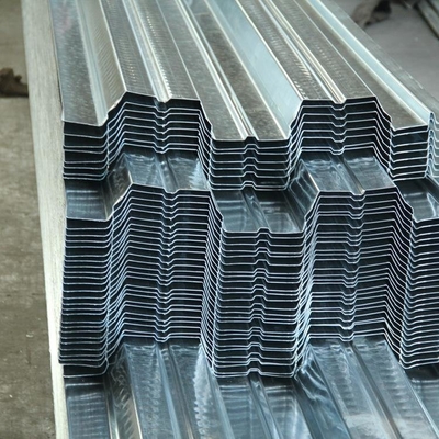 SMP Corrugated Galvanized Sheet Metal 1100mm Galvanized Steel Sheet