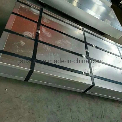 SMP Corrugated Galvanized Sheet Metal 1100mm Galvanized Steel Sheet