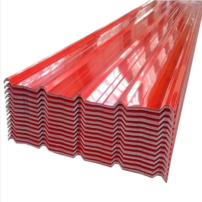 SPCC Corrugated Galvanized Iron Sheet ODM Galvanized Steel Roofing Panels